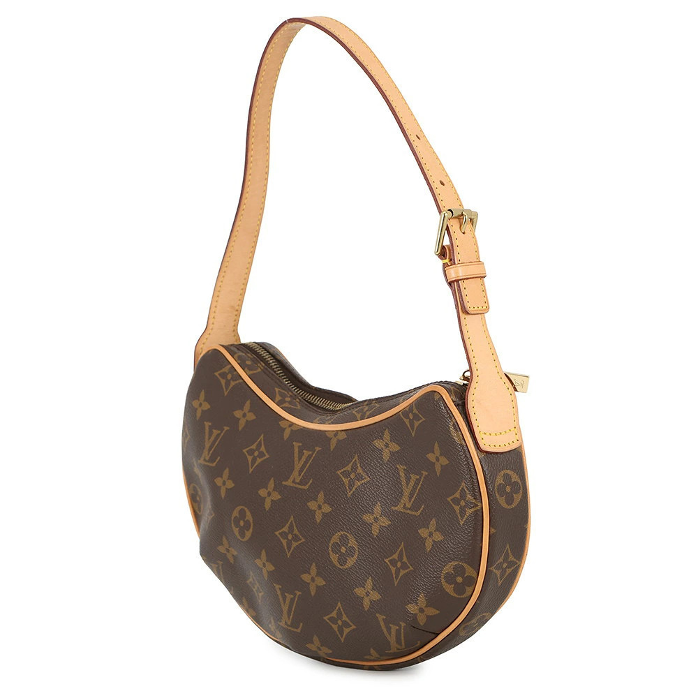 Louis Vuitton Croissant Pochette Monogram Shoulder Bag One